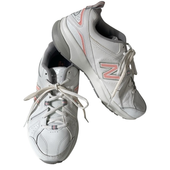 New Balance 608 Leather Lace Up Sneakers - Picture 1 of 14